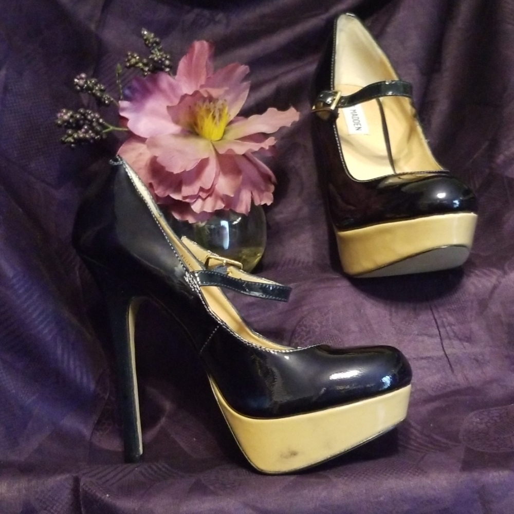 Shoes: NWOT Steve Madden Block Color Platform Stilettos
